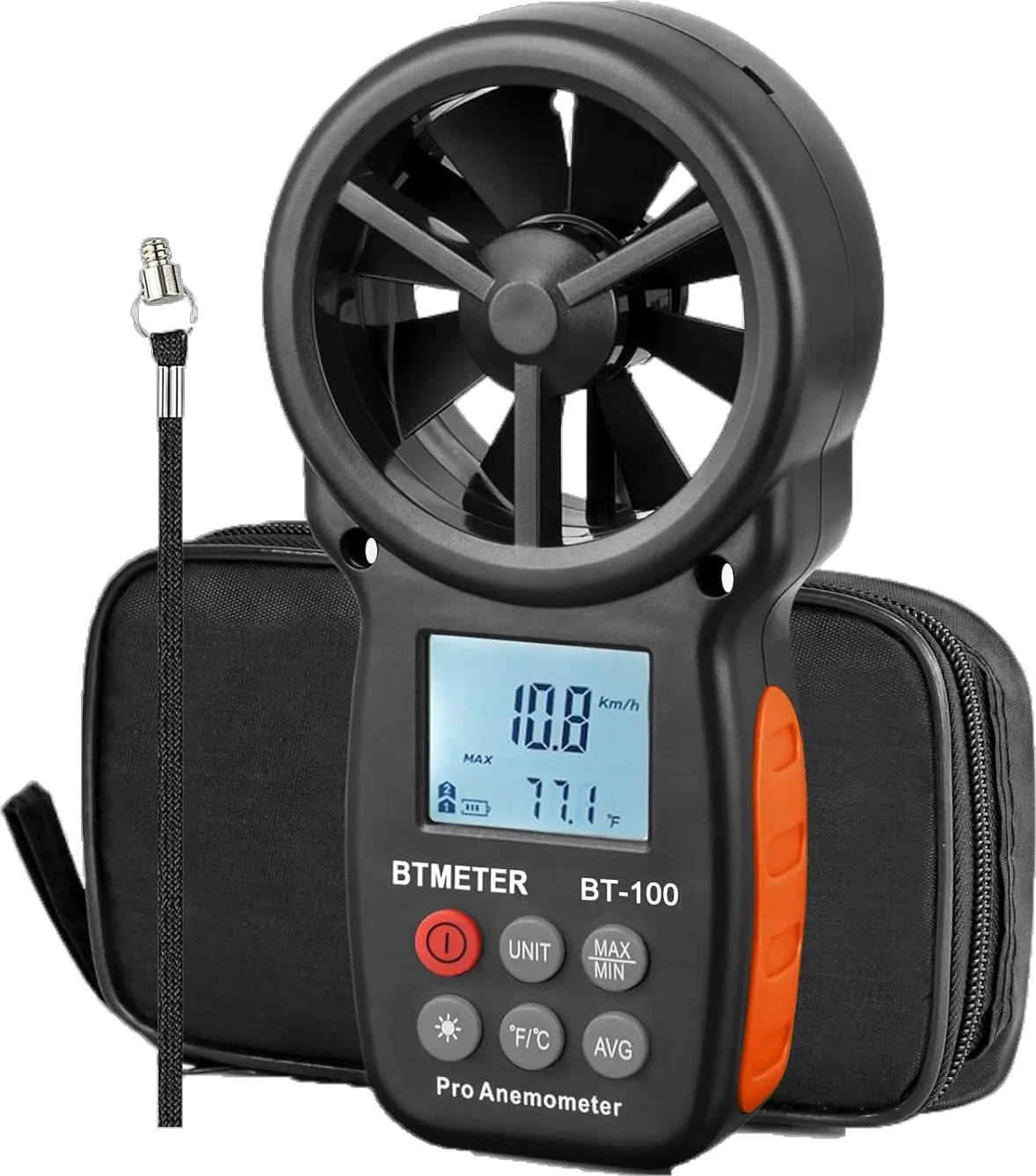 BTMETER BT-100 Handheld Anemometer